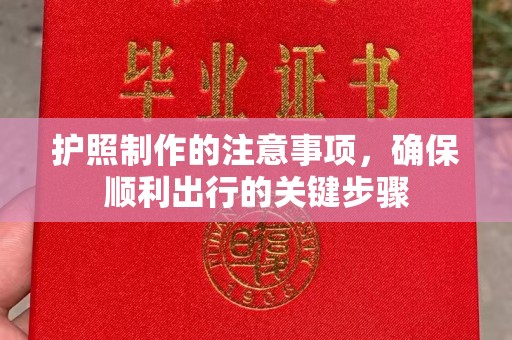南庄护照制作的注意事项，确保顺利出行的关键步骤