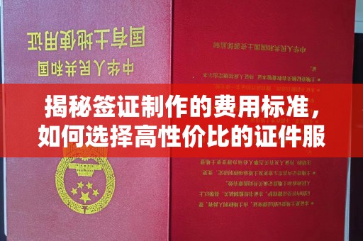 南庄揭秘签证制作的费用标准，如何选择高性价比的证件服务
