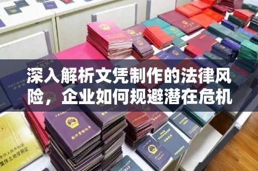 南庄深入解析文凭制作的法律风险，企业如何规避潜在危机