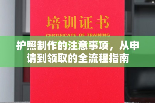 南庄护照制作的注意事项，从申请到领取的全流程指南